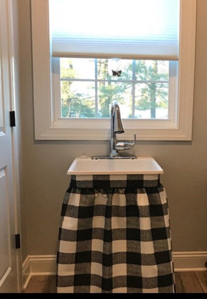 Dorm Room Sink Skirt / Table Skirt/ Store Display Skirt Etsy