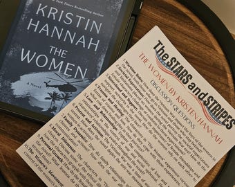 Preguntas del club de lectura "Las mujeres" de Kristin Hannah / Guía de discusión digital / Novela sobre la guerra de Vietnam / Descarga instantánea en PDF