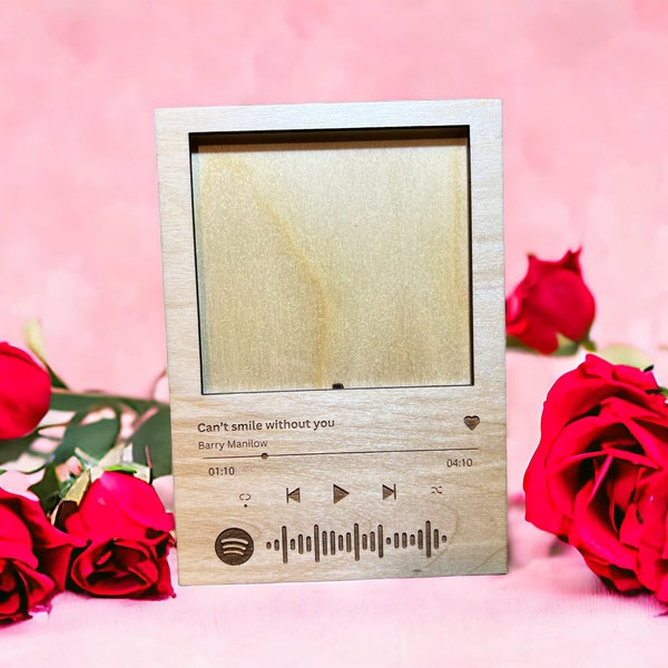 Song Picture Frame Etsy