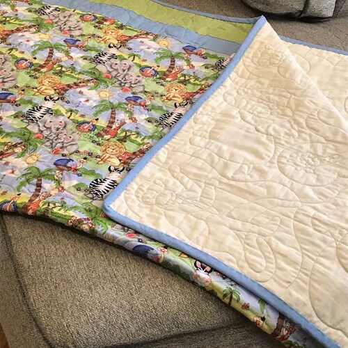 Shops Custom Jungle/Safari Quilt