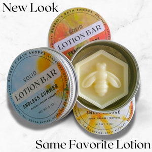 Lotion Bar, Solid lotion bar, Body butter bar, with beeswax and cocoa butter
