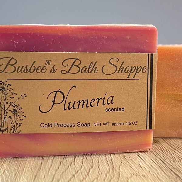 Plumeria soap