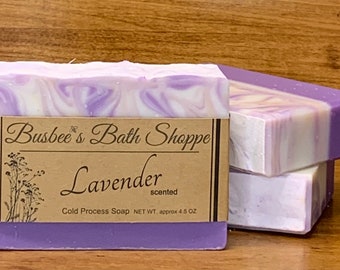 Lavender Scented Handcrafted Soap