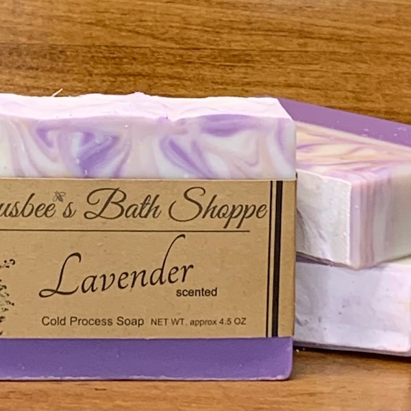 Lavender Scented Handcrafted Soap
