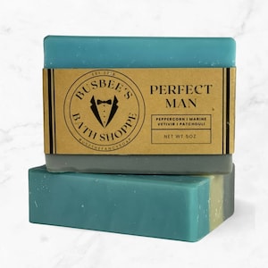 Perfect man soap, Soap for him, Masculine scented