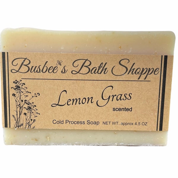 Lemongrass Eucalyptus soap