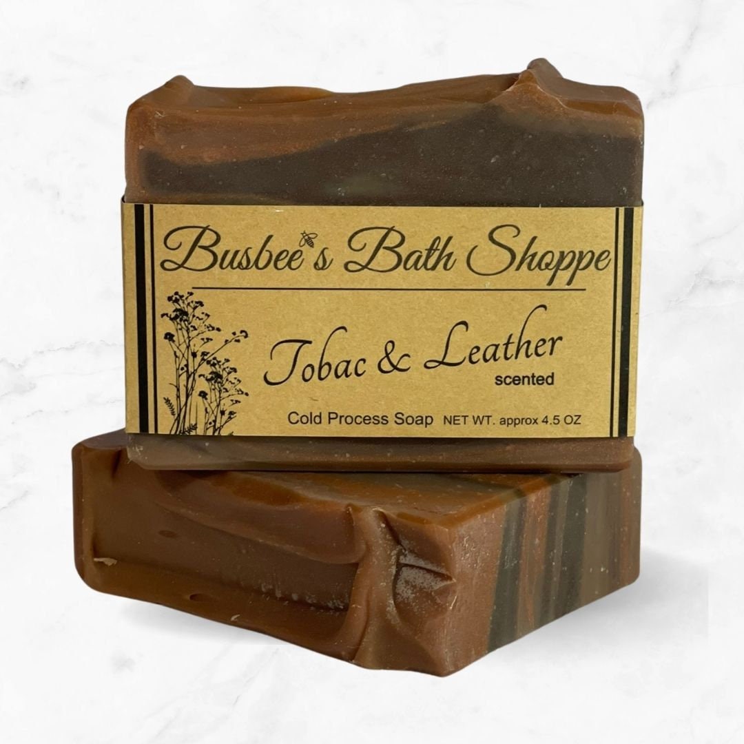 Tobacco and Leather Soap