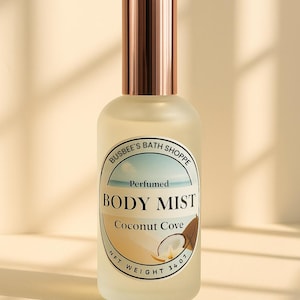 Body Mist | Alcohol free Fragrance mist | Water based Lighweight scent - 3.4 oz