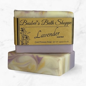 Lavender Scented Handcrafted Soap