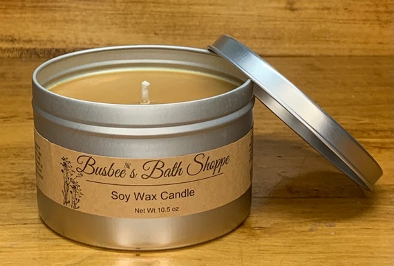 Orange Beach Soy Candle Tin