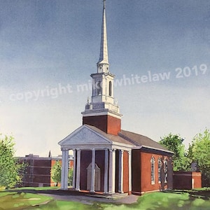Manning Memorial Chapel, Acadia University, Wolfville, Nova Scotia