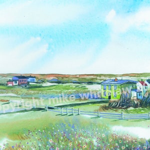 Cuslette Cove , Newfoundland, fine art print.
