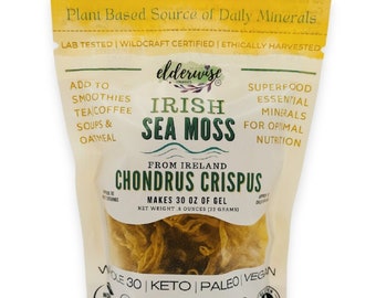 Sea Moss PURPLE Raw Non GMO Sundried WILDCRAFTED - Etsy