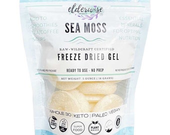 Sea Moss Gel | FREEZE DRIED GEL | 12 pcs | No Prep | No Refrigeration Needed | Sea Moss Gel