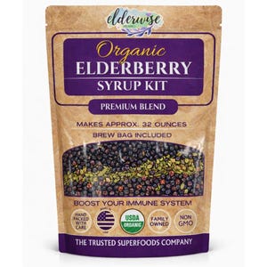 Elderberry Syrup Kit: DIY Brewing Bag Included - Makes 32oz
