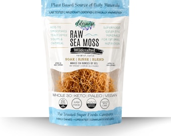 Wildcrafted Sea Moss: Raw, Superfood