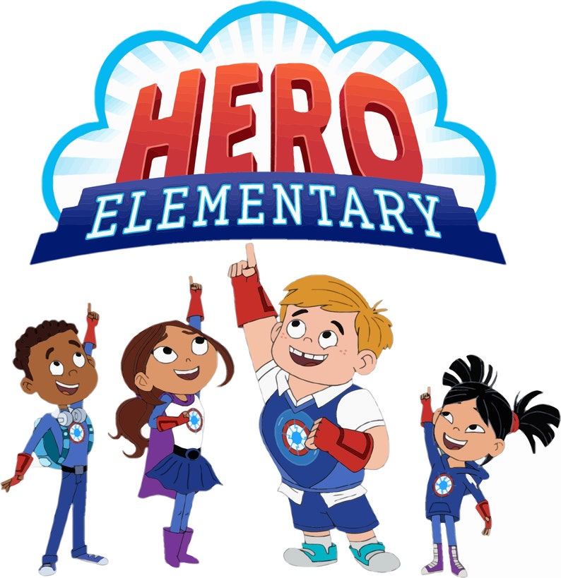 Fan Art, HERO ELEMENTARY Bundle, Hero Elementary Birthday, Hero