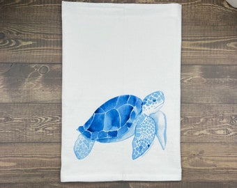 Sea Turtle Kitchen Towel, by the Artist