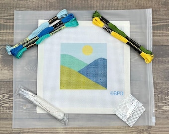 Mountains Needlepoint Kit