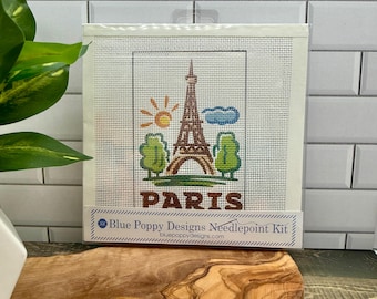 Paris Eiffel Tower Needlepoint Kit