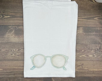 Sunglasses Kitchen Towel, by the Artist