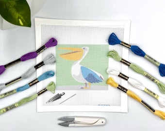 Pelican Needlepoint Kit
