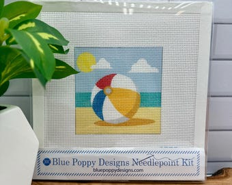 Beachball Needlepoint Kit