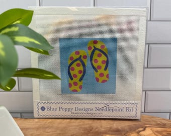 Flip Flops Needlepoint Kit