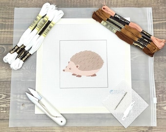 Hedgehog Needlepoint Kit
