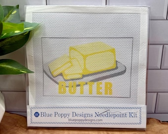 Butter Needlepoint Kit