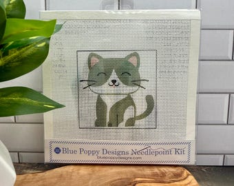 Cat Needlepoint Kit