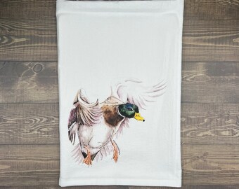 Mallard Kitchen Towel, by the Artist