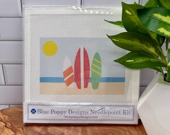Surfboard Needlepoint Kit