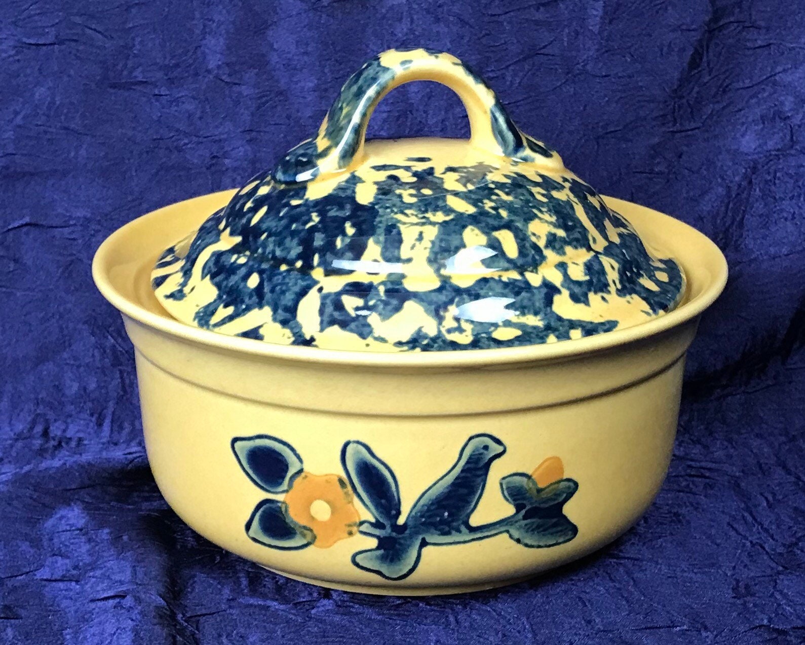 Pfaltzgraff America Pattern 1 Quart Covered Round Casserole Etsy UK