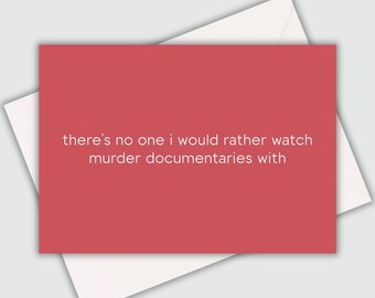 Funny Anniversary Card | Funny Valentines Day Card | Netflix Card | Funny Card For Friend | Just Because Card | Valentines Day Card