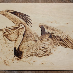 Wild Nature 2 / Pyrography