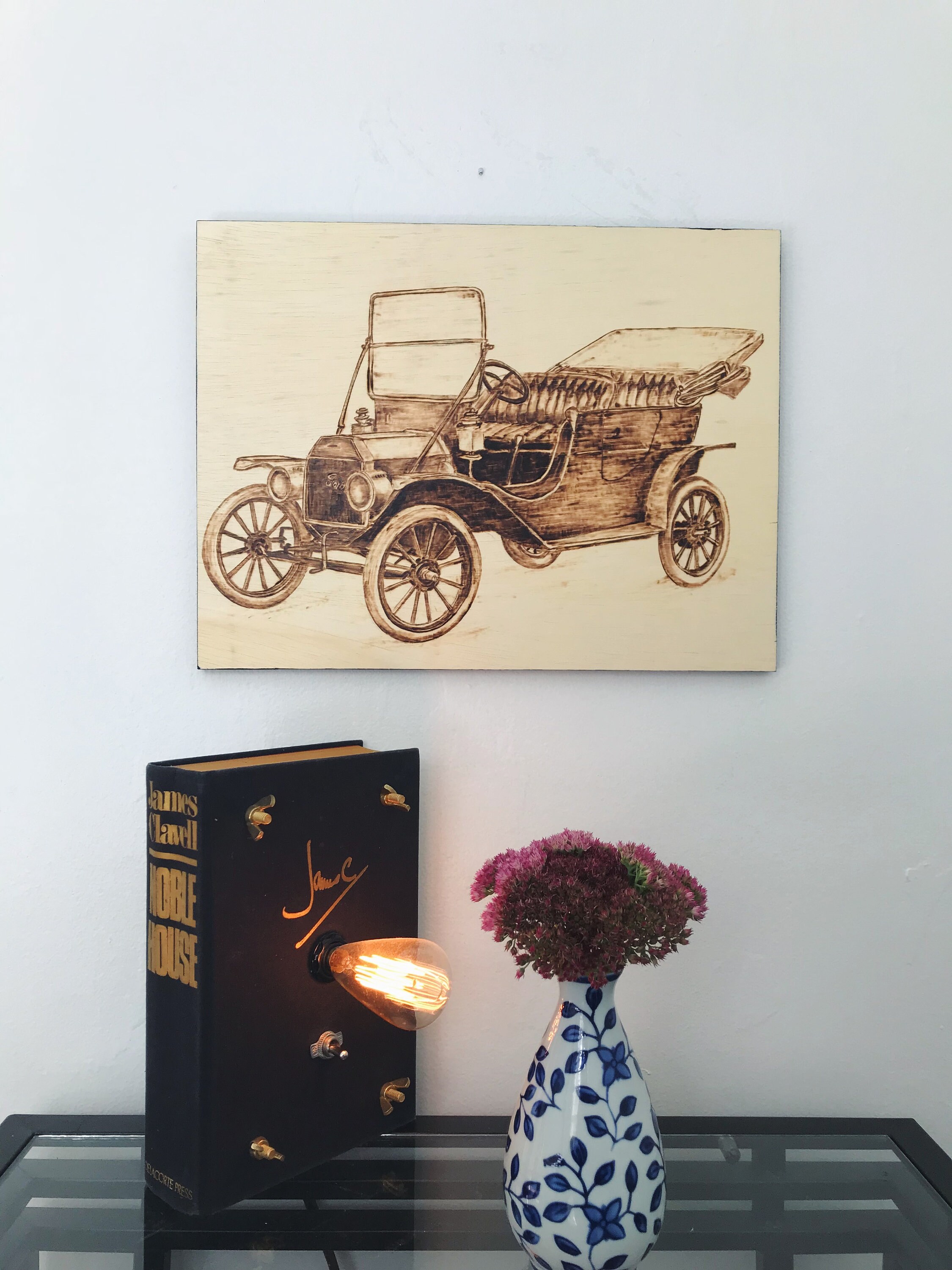 Ford Model T Pirography - Etsy