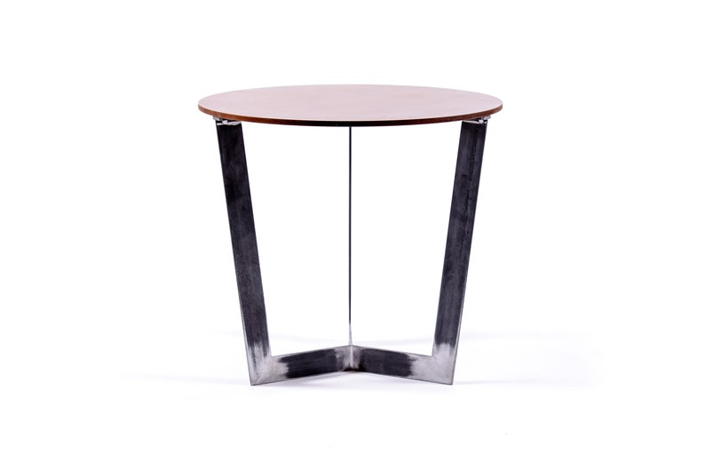 Side Table Base Metal Legs Handmade Image 0