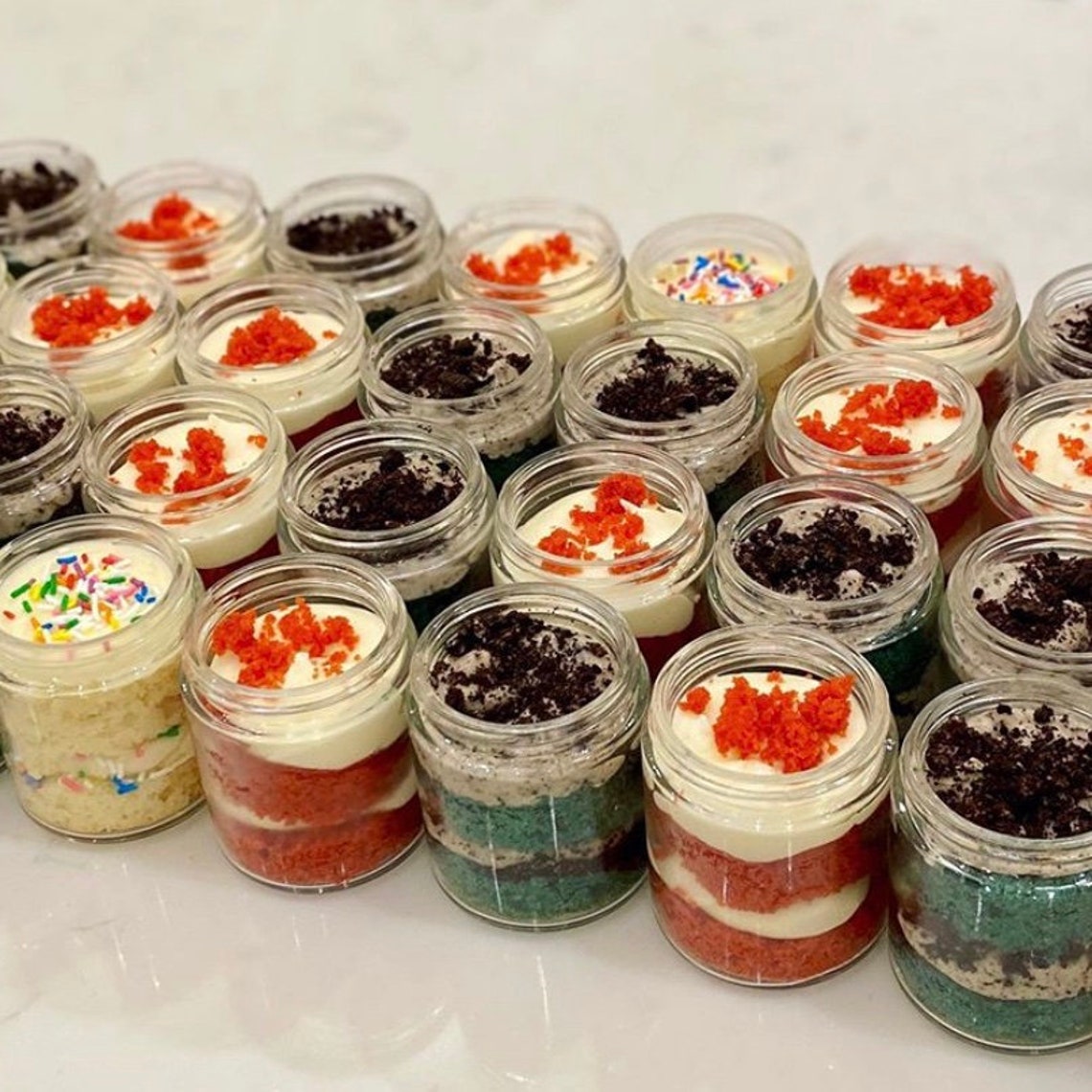 Cupcake Jars 4oz 8 Pack Etsy