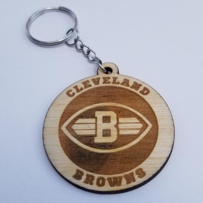 Cleveland Browns Inspired Keychain