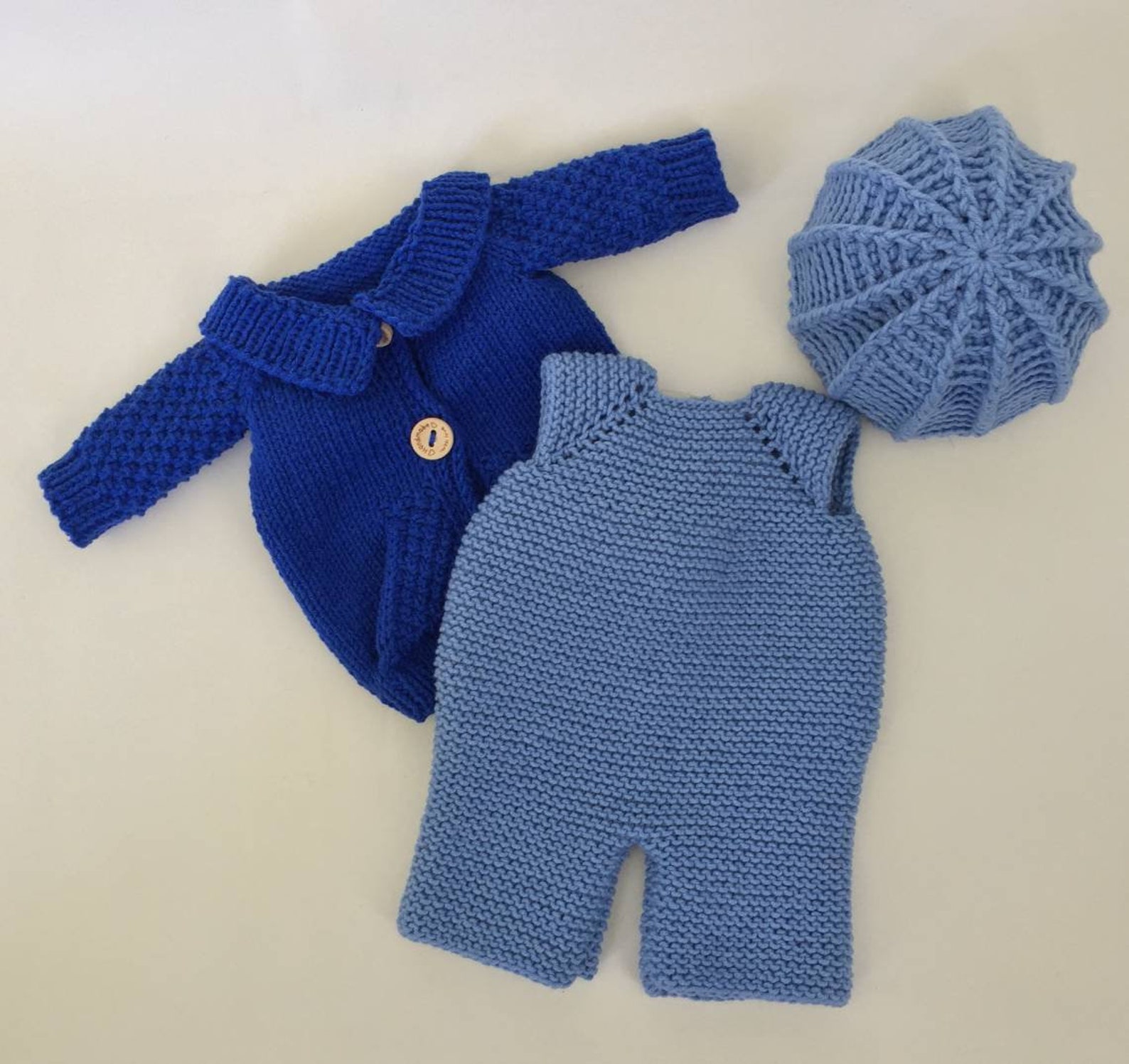Set clothes for doll baby doll jacket jumpsuit hat Outfit Etsy