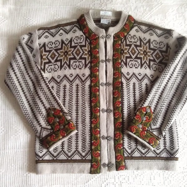 Scandinavian Sweater - Etsy