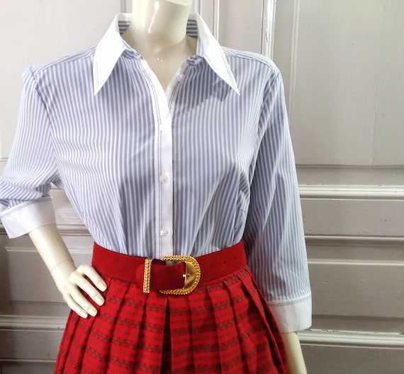 Chic Pleats and Jewels Statement Blouse Chic Pleats and Jewels Statement Blouse
