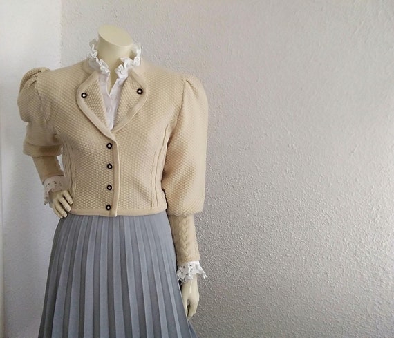 80s 90s EURO linen cotton tirolean shirt 80s 90s EURO linen cotton