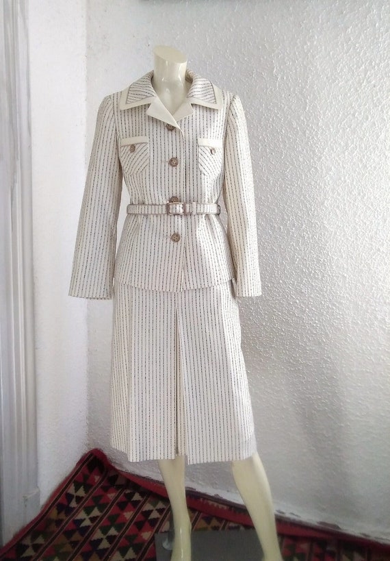 70s does 40s-50s wool suit MarCona Exclusiv suit … - image 7