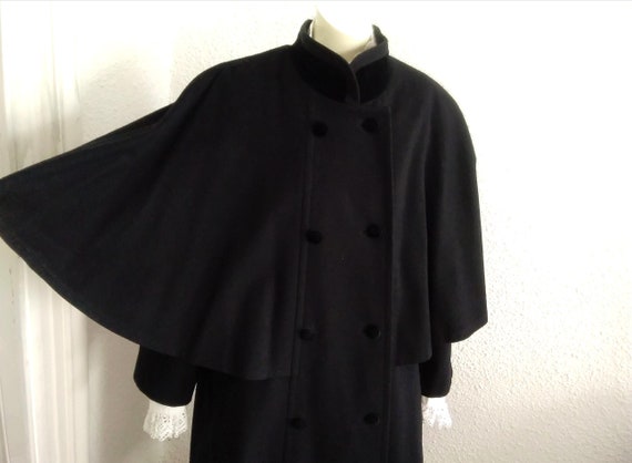 80's Geometric Full Length Swing Coat by Crystal main image 1