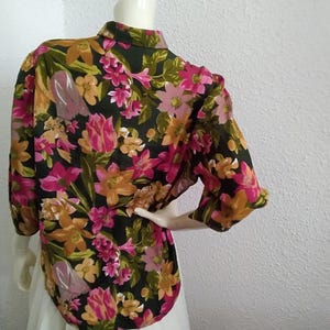 floral blouse