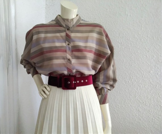 dolman sleeve spring color blouse(peach)