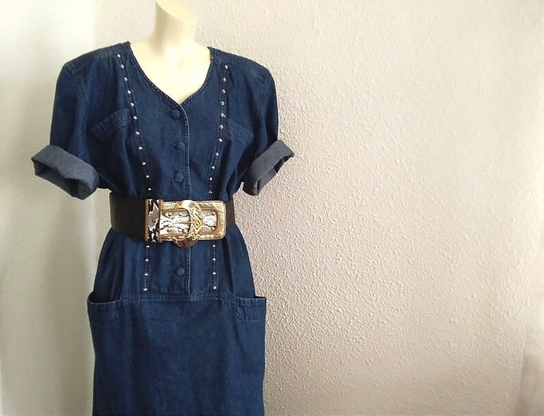 white christmas dresses Julie Mae Denim Mini Dress S / White main image 1