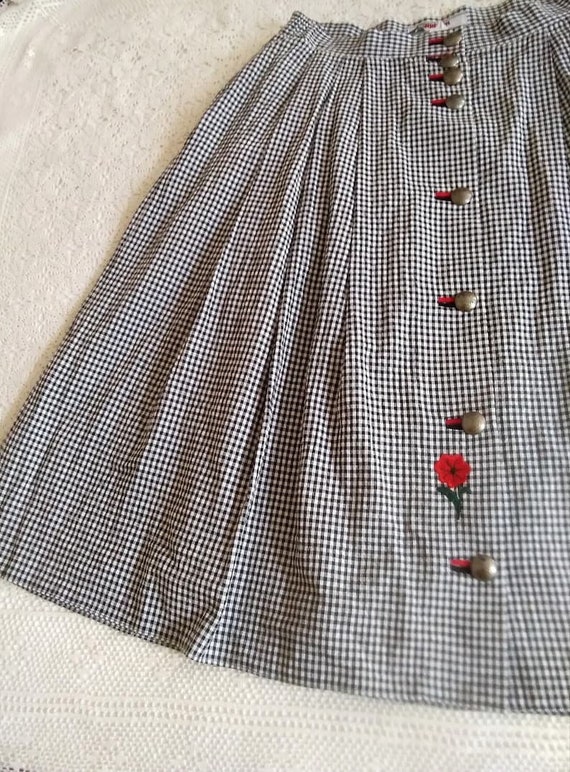 Gingham 90s skirt outlet
